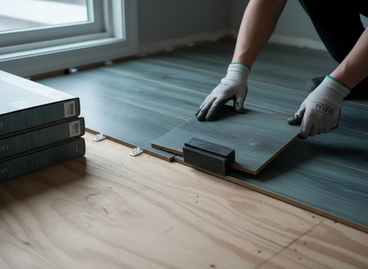 Luxury Vinyl Plank Installation company in Webber, KS